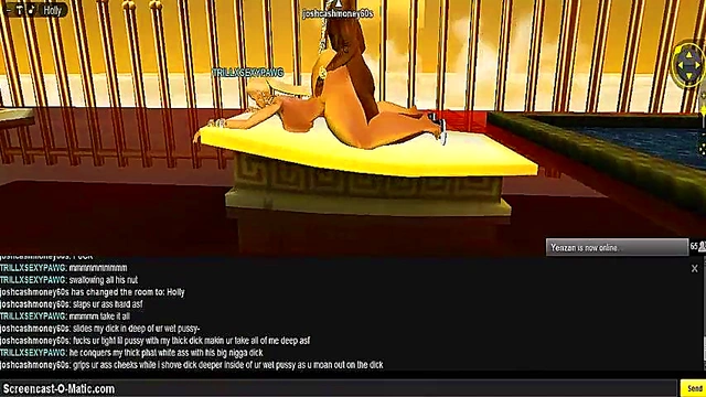 Trill Greek 3D Hentai Game Animates Hot IMVU Porn Action