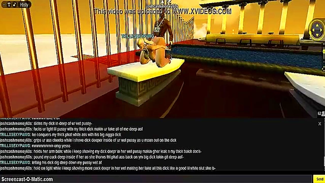 Trill Greek 3D Hentai Game Animates Hot IMVU Porn Action