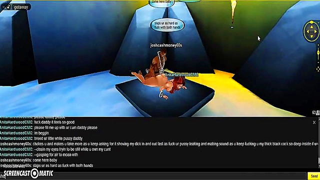 Anita Ice Seduces You in 3D IMVU Room for Intense Hentai Porn Action