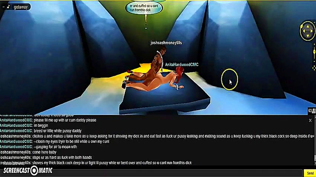 Anita Ice Seduces You in 3D IMVU Room for Intense Hentai Porn Action