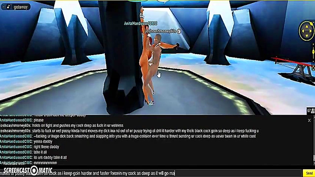 Anita Ice Seduces You in 3D IMVU Room for Intense Hentai Porn Action