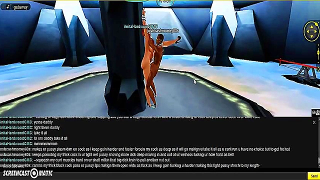 Anita Ice Seduces You in 3D IMVU Room for Intense Hentai Porn Action