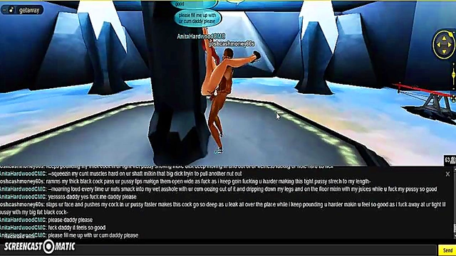 Anita Ice Seduces You in 3D IMVU Room for Intense Hentai Porn Action