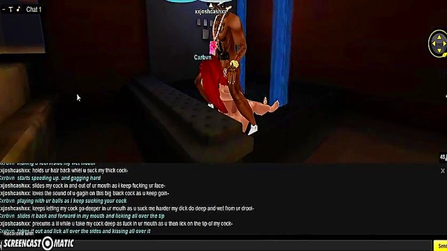 3D Hentai Game Porn – Animated Couple Gets Steamy in Shower Scene