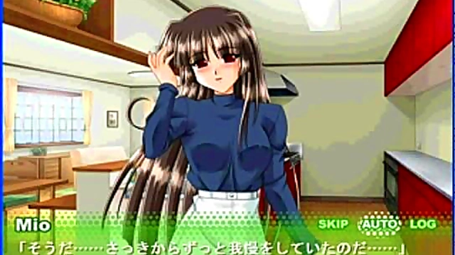 Cute Mio Gets Seduced in Eroge Anime for Intense Hentai Action