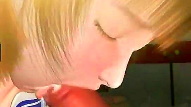 Busty Anime Cutie Sucks Dick While Lactating Tits Drip Seductively