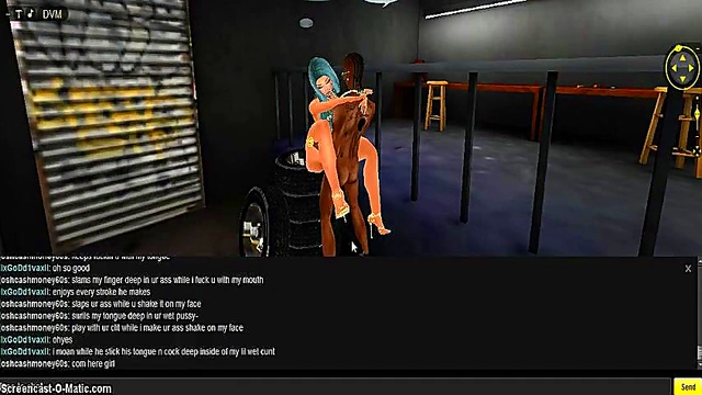 3D Hentai Diva DMV Rides Cock Intensely In Animated Game Adventure