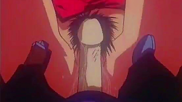 Bound Anime Hottie Gets Pervasive Japanese Treatment By Cartoon Guys