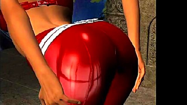 Big Tits Anime Chick Sucks Face in Hardcore Virtual Blowjob Session