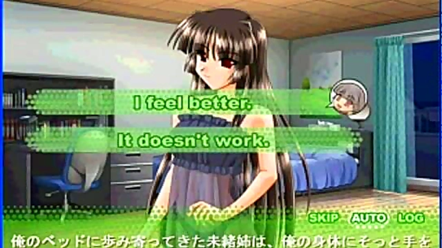 Horny Hentai Babe Mio Satisfies Her Eroge Desires With Intense Pleasure