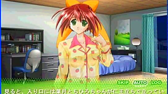 Horny Hentai Babe Mio Satisfies Her Eroge Desires With Intense Pleasure