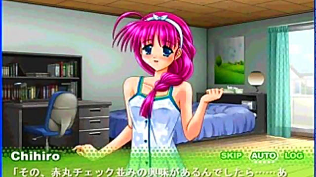 Chihiro's Erotic Eroge Adventure – Seductive Scenes & Intense Pleasure