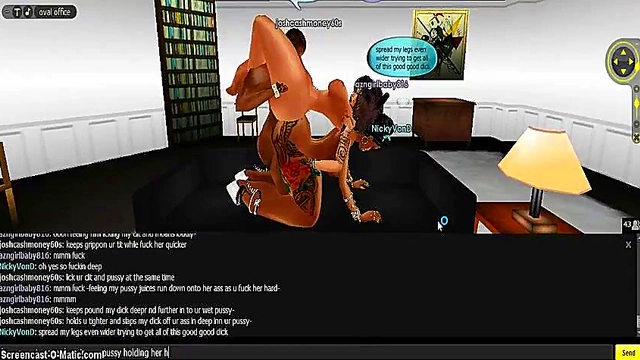 Nicky’s 3D Anime 3Sum Adventure With Gold Azn Partners