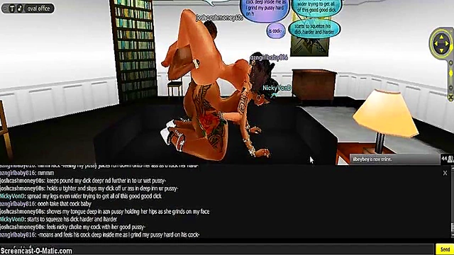 Nicky’s 3D Anime 3Sum Adventure With Gold Azn Partners