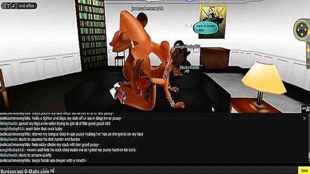 Nicky’s 3D Anime 3Sum Adventure With Gold Azn Partners