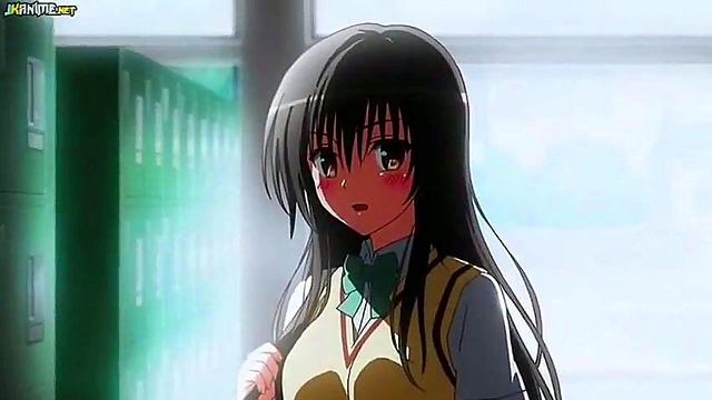 To Love-Ru Darkness Anime – Hot Ecchi Scene With Sexy Couple