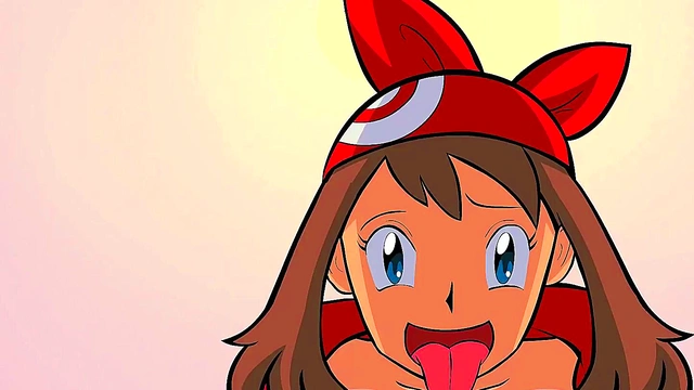 Cute Pokemon May Gets naughty In Sexy Hentai Cartoon Action
