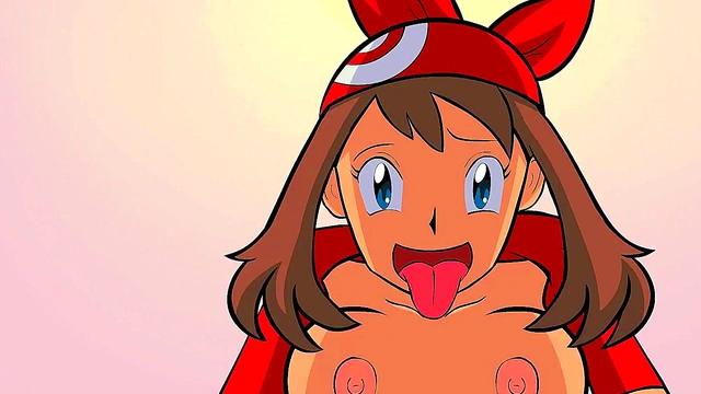 Cute Pokemon May Gets naughty In Sexy Hentai Cartoon Action