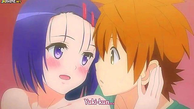 To Love-Ru Darkness Anime Couple Engage in Steamy Ecchi Action