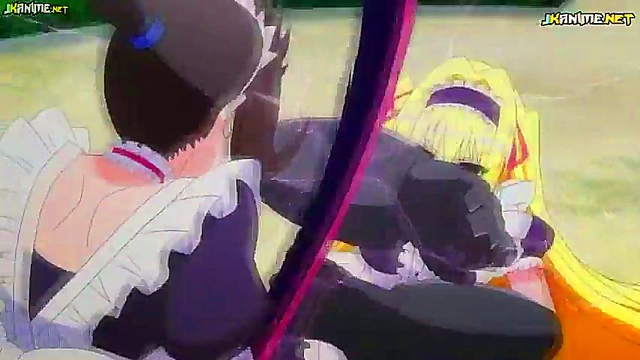 To Love-Ru Darkness Anime Couple Engage in Steamy Ecchi Action