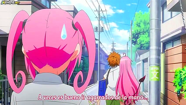 To Love-Ru Darkness Anime Couple Engage in Steamy Ecchi Action