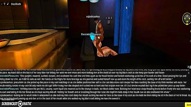 Horny 3D Anime Babe Gets DP'd by Shower Heads for Intense Orgasm