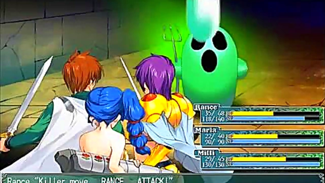 Horny Anime Girls Get Wild in Let's Play Rance Part 6 Hentai Game Action