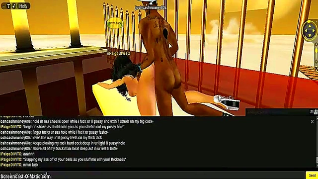 Greek God Seduces 3D Anime Babe in Erotic IMVU Adventure