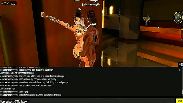 LITA Takes Steamy Shower in 3D Anime Porn Adventure