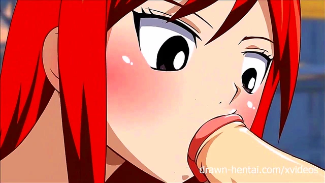 Erza Gives Dream Blowjob With Panties & Cums Hot In Fairy Tail XXX Parody