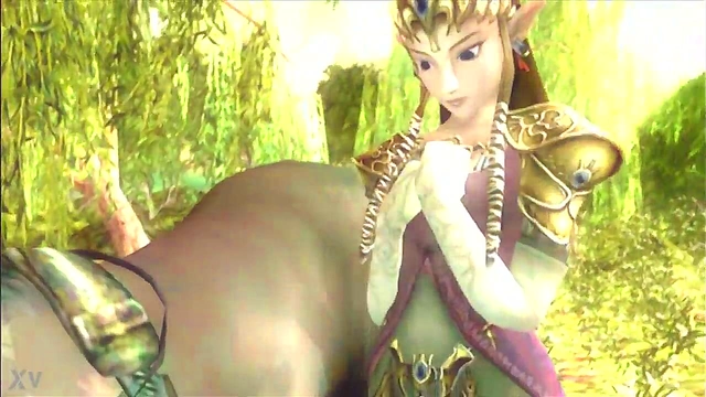 Naked Princess Zelda Gets Fucked by Link in 3D Hentai Cartoon Adventure