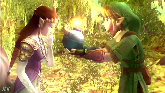 Naked Princess Zelda Gets Fucked by Link in 3D Hentai Cartoon Adventure