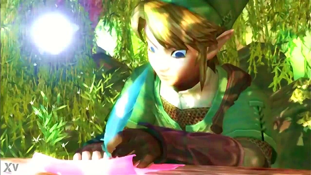 Naked Princess Zelda Gets Fucked by Link in 3D Hentai Cartoon Adventure