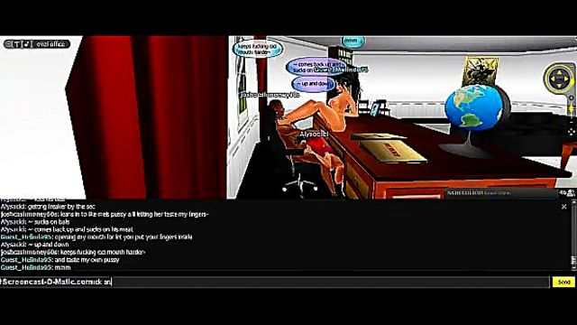 3D Cartoon Couple Enjoy Hot 3-Sum Action With Game Character