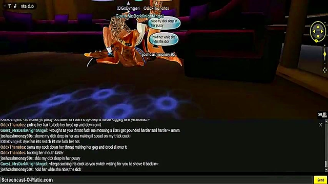 Mrs Dark Anime Seductress Gets Pounded By Multiple Dicks In Wild Gangbang Scene