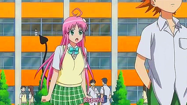 Horny Anime Chick Gets Wild In To Love Ru Hentai Scene