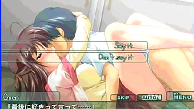 Amorous Professor Cherry Seduces Student In Erotic Eroge Scene