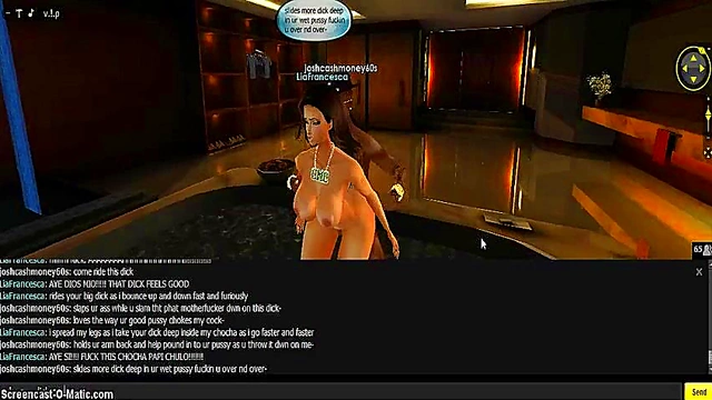 Lia's Erotic 3D Shower Fantasy – A Steamy IMVU Game Porn Adventure