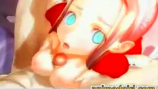 Huge Tits Hentai Babe Gets Fucked And Titfucked For Juicy Finish