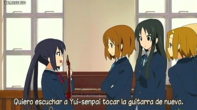 K-ON Anime Girls Rock Out With Sexy Music Performance