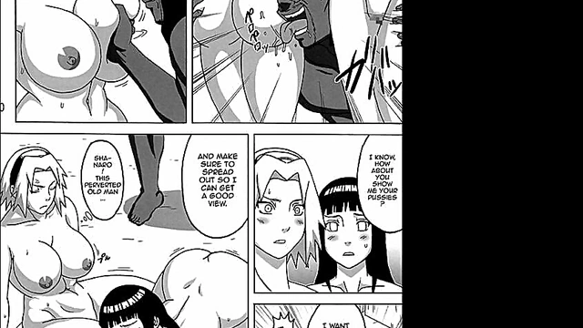 Hinata & Sakura Anime Comic Adventure – Hot Hentai Action