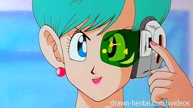 Bulma Threesome Dragon Ball Z Anime Parody With Cartoon Balls & Horny Action