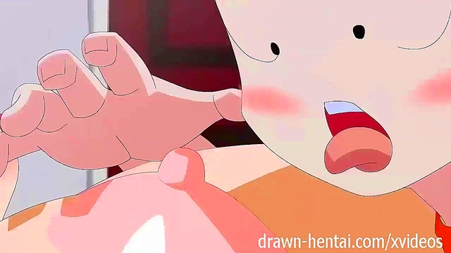 Bulma Threesome Dragon Ball Z Anime Parody With Cartoon Balls & Horny Action