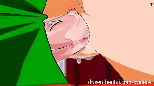 Bulma Threesome Dragon Ball Z Anime Parody With Cartoon Balls & Horny Action