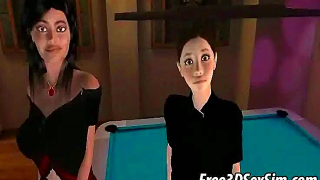 3D Anime Demo – Cartoon Models Showcase Intense Sex Game Scenes