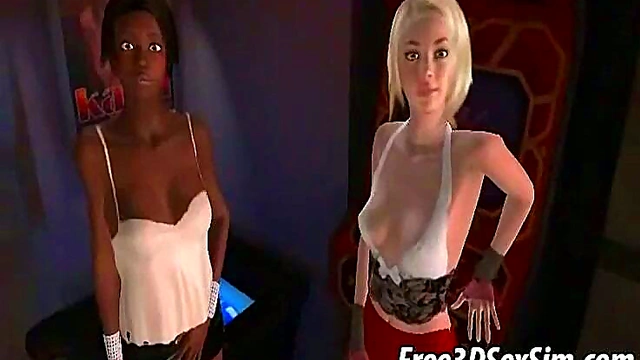 3D Anime Demo – Cartoon Models Showcase Intense Sex Game Scenes