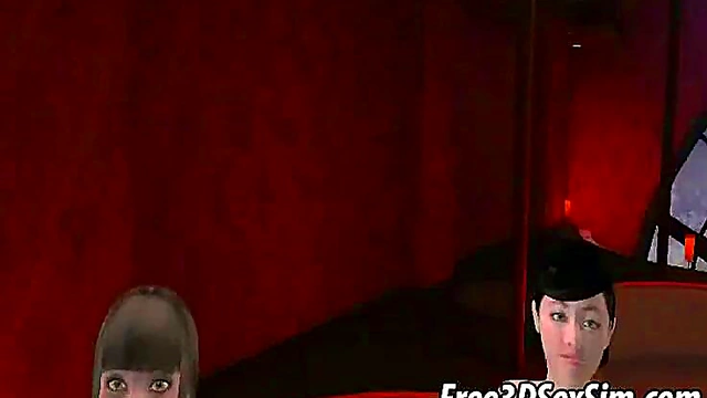 3D Anime Demo – Cartoon Models Showcase Intense Sex Game Scenes