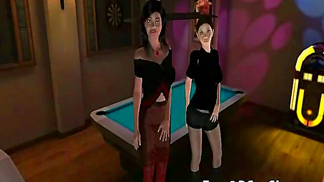 3D Anime Demo – Cartoon Models Showcase Intense Sex Game Scenes