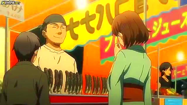 Dagashi Kashi Anime – Cute Couple Gets Intimate in Sexy Hentai Scene