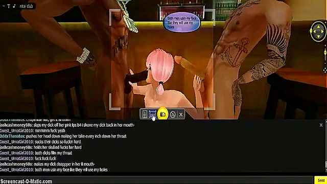 Hentai Game Girls Get Pounded in Wild 3D Bang Gangbang Action